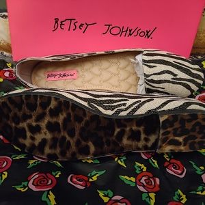 Betsey Johnson BRRITNEY ZEBRA 10